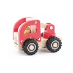 Masinuta din lemn Masina de Pompieri Fire Truck